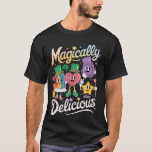 Camiseta Formas de Marshmallow de Cereal Lucky Enchantam Ma