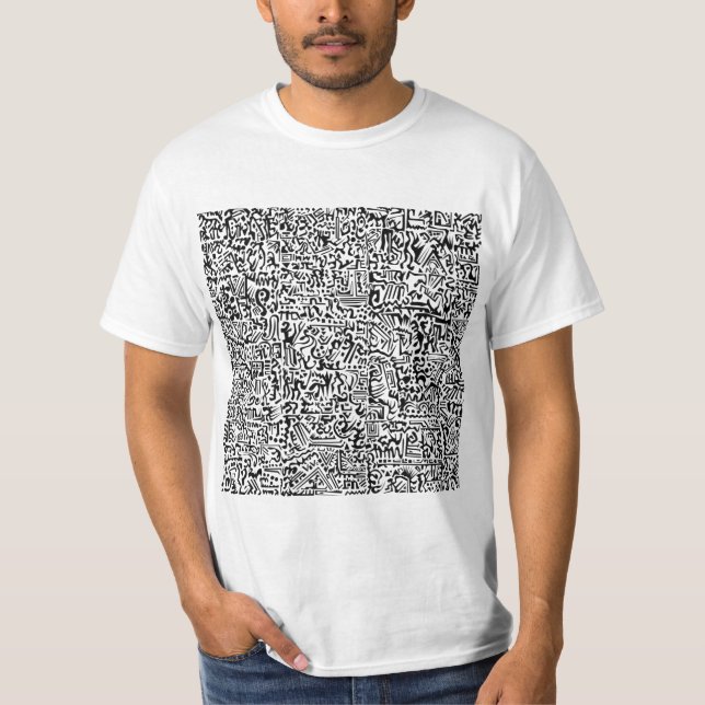 Camiseta Formas de pensamento. (Frente)