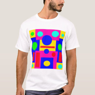 Camiseta Formas geométricas coloridas