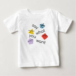 Camiseta Formas Geométricas Diga O Que Você Quer Design