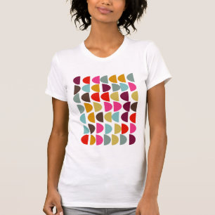 Camiseta Formas Geométricas Simples no outono Colorido