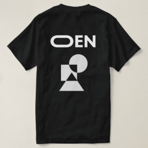 Camiseta Formas opacas Oen