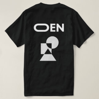 Camiseta Formas opacas Oen