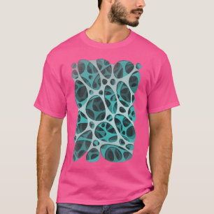 Camiseta Formas Orgânicas Ilusão Óptica Arte Op