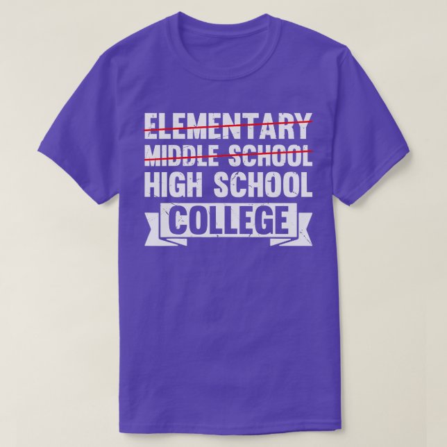 Camiseta Formatação no Ensino Médio, Secundário (Frente do Design)