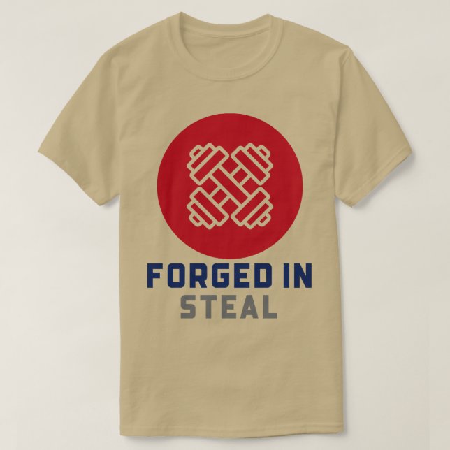 Camiseta Formatado na operação de roubo (Frente do Design)