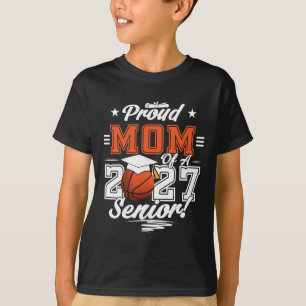 Camiseta Formatura 2026 Mãe Orgulhosa De Um Veterano De Bas