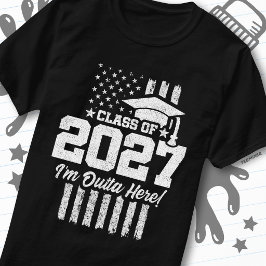 Camiseta Formatura Bandeira Americana Turma de Formandos de
