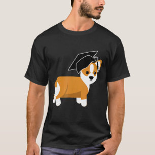 Camiseta Formatura Corgi Cão Graduado Graduação