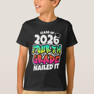 Camiseta Formatura da Quarta Série 2026 4ª Série Acertou _