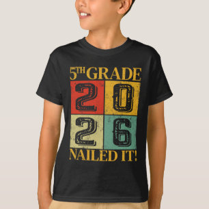 Camiseta Formatura da Quinta Série 2026 5ª Série Mandou Bem
