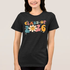Camiseta Formatura da Turma de 2026 2026 Primeiro Dia de Au