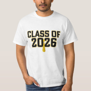 Camiseta Formatura da turma de 2026 do Letterman