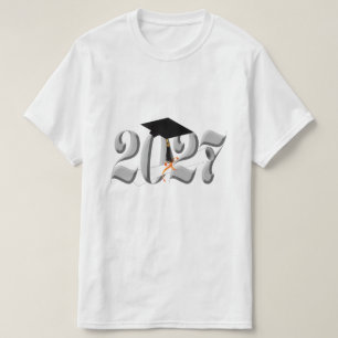 Camiseta Formatura da turma de prata de 2027