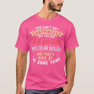 Camiseta Formatura de Aluno de Biologia Molecular Engraçada