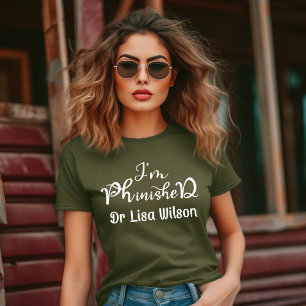 Camiseta Formatura de Doutorado 