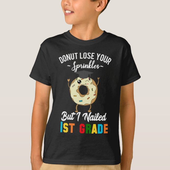 Camiseta Formatura divertida da primeira série Graduado da  (Frente)