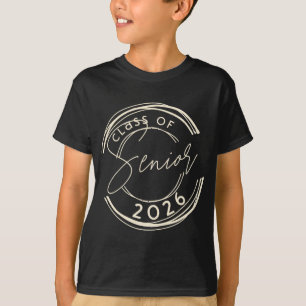 Camiseta Formatura do Ensino Médio 2026, Turma de 2026