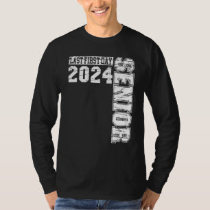 Camiseta Formatura do último ano de 2024 ou o último primei