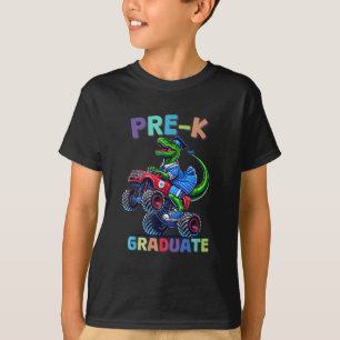Camiseta Formatura Monster Truck Dinossauro Meninos Pré-esc