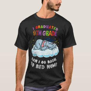 Camiseta Formatura na 9ª série elefante formatura engraçada