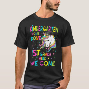 Camiseta Formatura no Jardim de Infância Unicórnio Mágico