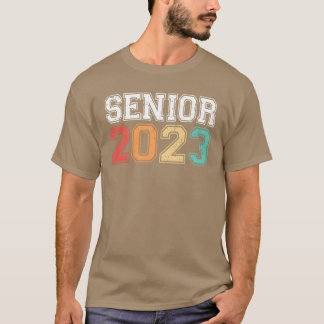 Camiseta Formatura Senior 2023 Retro Vintage engraçado