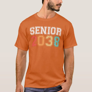 Camiseta Formatura Senior 2038 Retro Vintage amigos