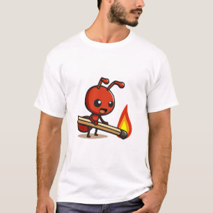 Camiseta Formiga de Fogo