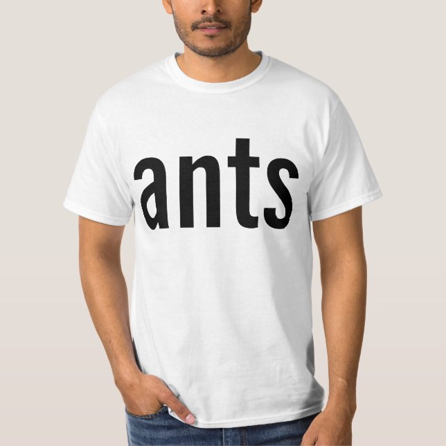 Camiseta formigas (Frente)