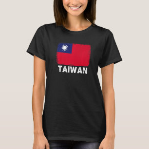 Camiseta Formosa - Sinalizador de Suporte a Pessoas de Taiw