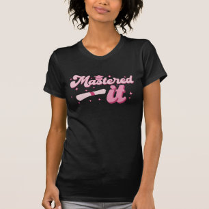 Camiseta Formou-se Mestrado Graduado MBA Graduação