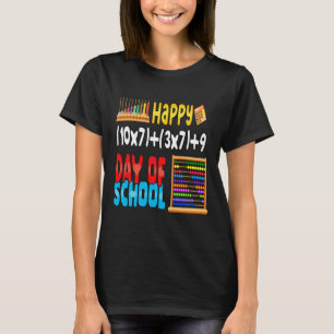 Camiseta Fórmula 100 Dias De Escola Para Estudante De Profe