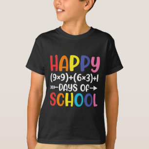 Camiseta Fórmula 100 Dias De Professora De Matemática De Di