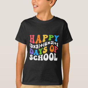 Camiseta Fórmula 100 Dias De Professora De Matemática De Di