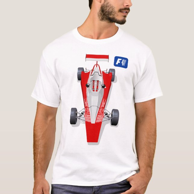 Camiseta Formula 1 race car (Frente)