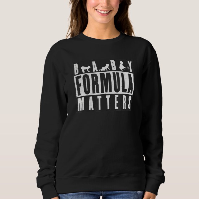 Camiseta Fórmula de Bebê Importa A Cadeia De Abastecimento  (Frente)