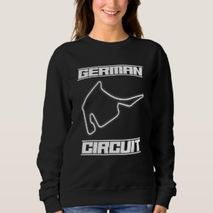 Camiseta Fórmula de Circuito Alemão: Uma Corrida De Carro D