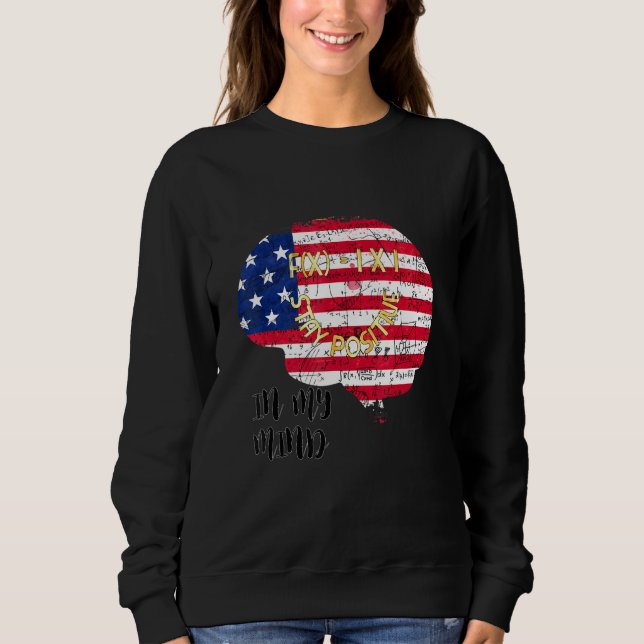 Camiseta Fórmula De Matemática Em Meu Mindfx1x1 Permaneça P (Frente)