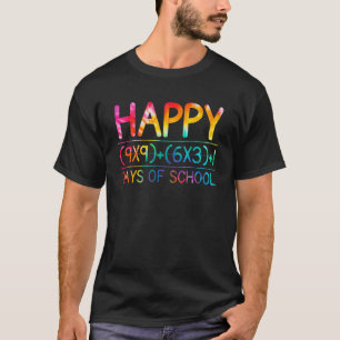 Camiseta Fórmula De Tie Dye Matth, 100 Dias De Escola Para 