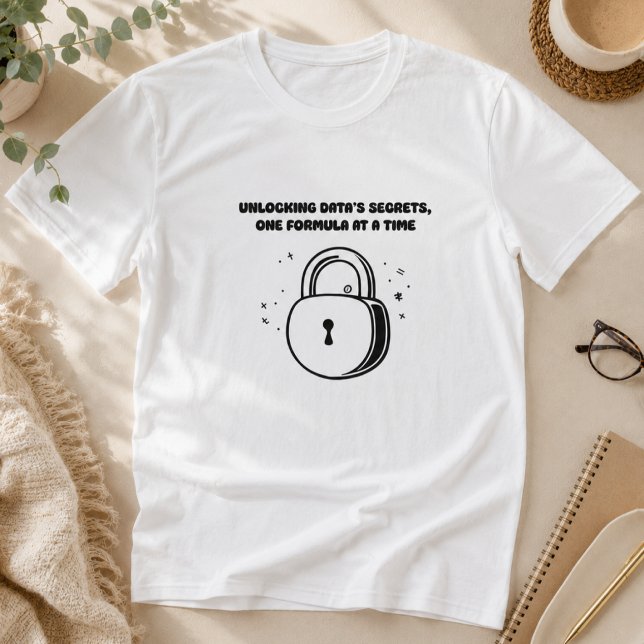 Camiseta Fórmula do Assistente de Análise para Desbloquear  (Criador carregado)