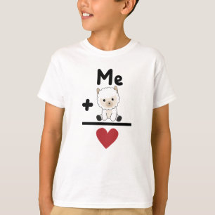 Camiseta Fórmula Funny Alpaca Rake Para Amantes de os anima