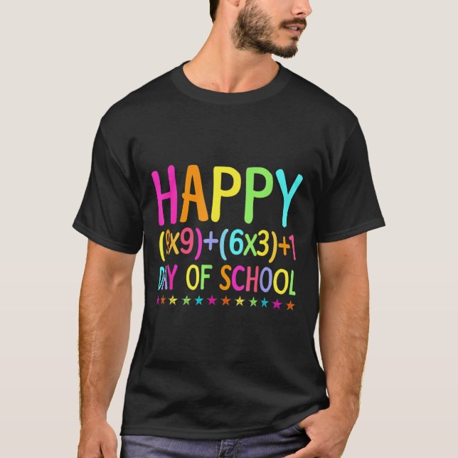Camiseta Fórmula Matemática 100 Dias De Menina Professora (Frente)