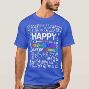Camiseta Fórmula Matemática 100 Dias De Professora De Menin
