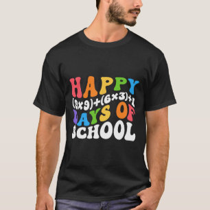 Camiseta Fórmula Matemática 100 Dias De Professora Engraçad