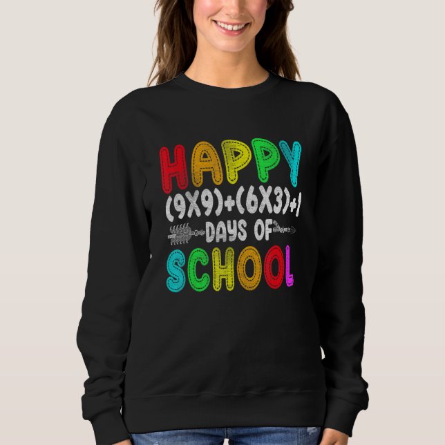 Camiseta Fórmula Matemática 100 Dias De Professores De Ofer (Frente)