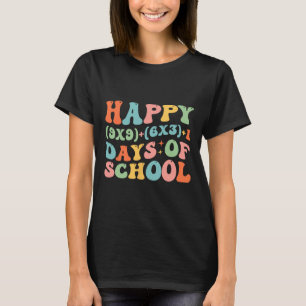 Camiseta Fórmula Matemática Feliz 100 Dias De Escola Matemá