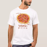 Fórmula matemática = Pi*z*z*a do volume da pizza