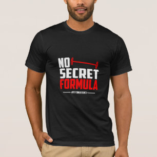Camiseta Fórmula sem Segredo - Camisa-T de Gym