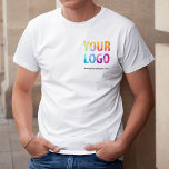 Camiseta Formulário corporativo personalizado - Uniforme de<br><div class="desc">Promova sua empresa na camiseta, onde quer que você vá. Crie sua própria camiseta personalizada com o logotipo de sua própria empresa. O impressão pode ser colocado na frente, na área do bolso e na parte traseira. Vestir t-shirts de promocional com o logotipo da sua empresa em feiras comerciais e...</div>
